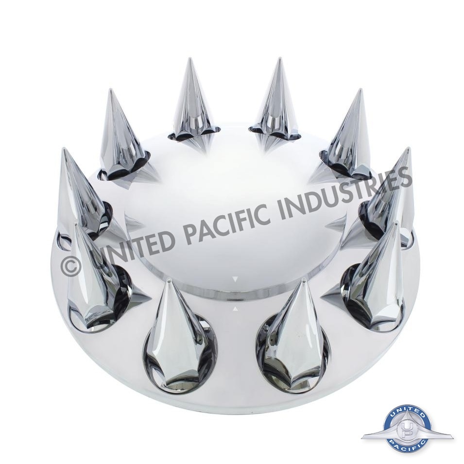 33 mm ThreadOn Dome Front Axle Cover Set Spike Nut Cover Texas