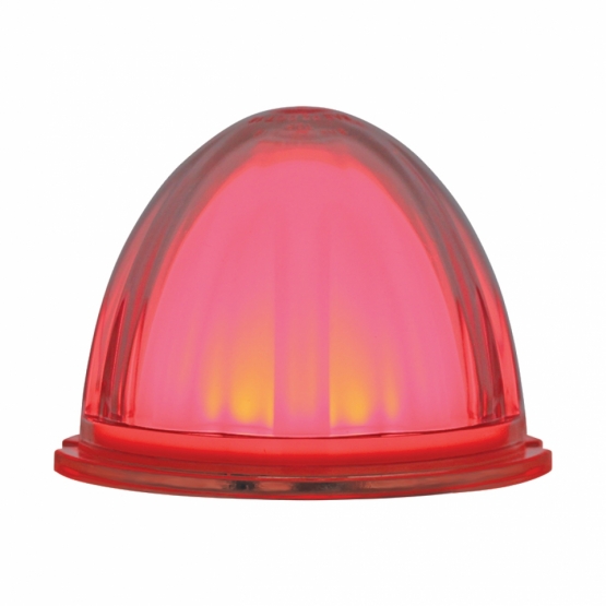 9 LED Dual Function äóìGLOäó Watermelon Light Red LED/Clear Lens